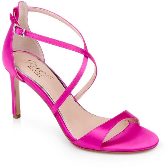 Badgley Mischka Shoes - Jewel Badgley Mischka Satin Heels